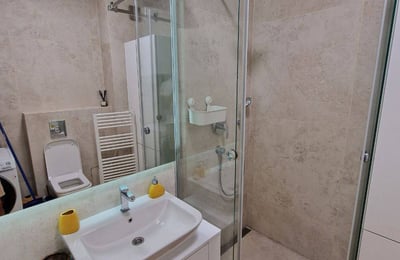 Rental of a spacious 3-room apartment, 67 m², city center, Belgrade, Serbia